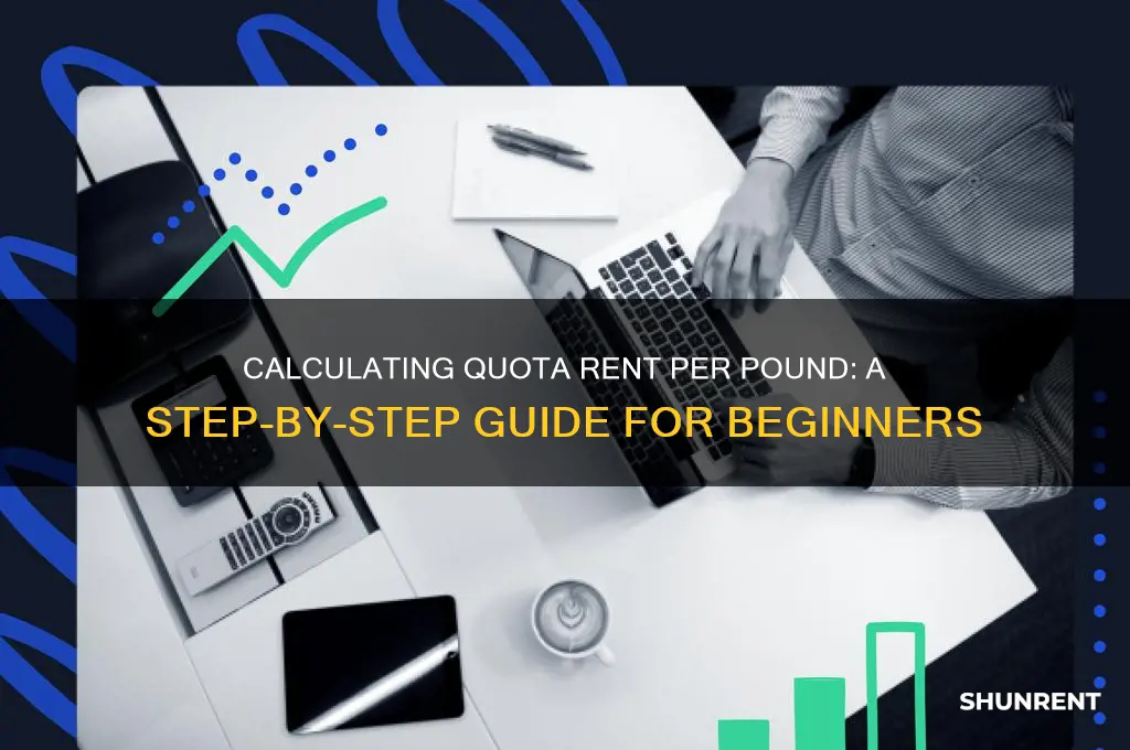 how to find the quota rent per pound