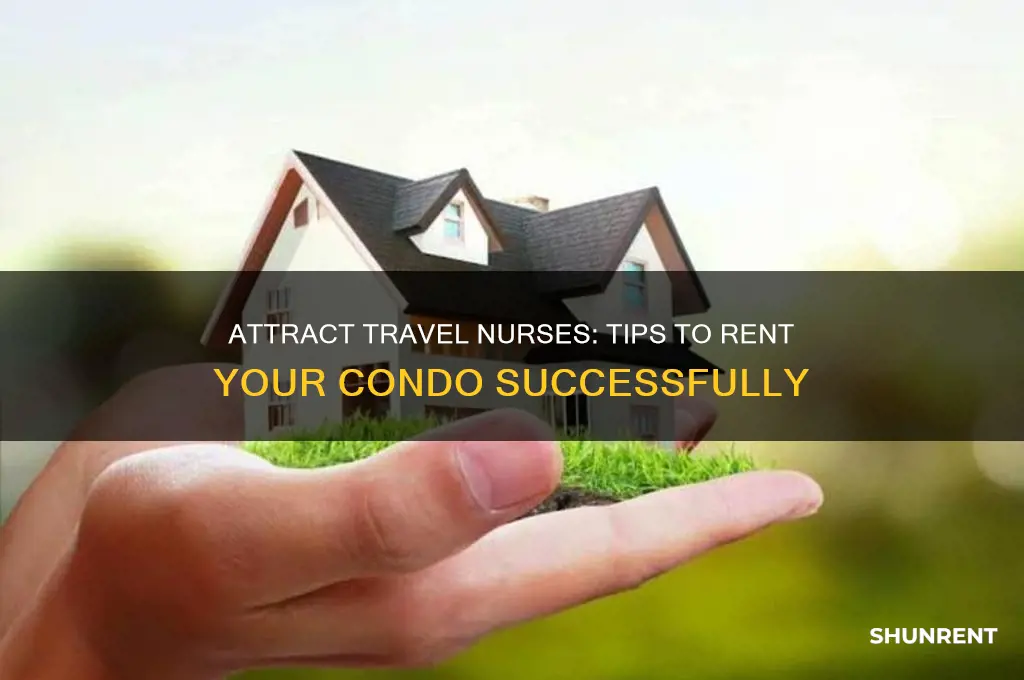 how to find travel nurses to rent your condo
