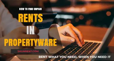 Efficiently Locate Unpaid Rents in Propertyware: A Step-by-Step Guide