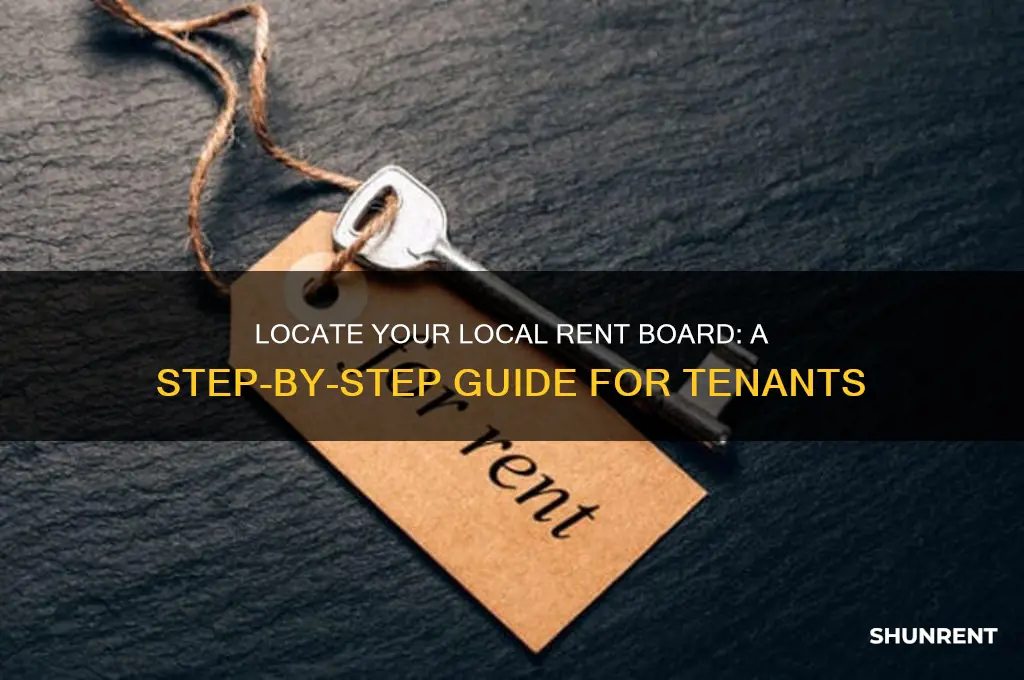 how to find your local rent board