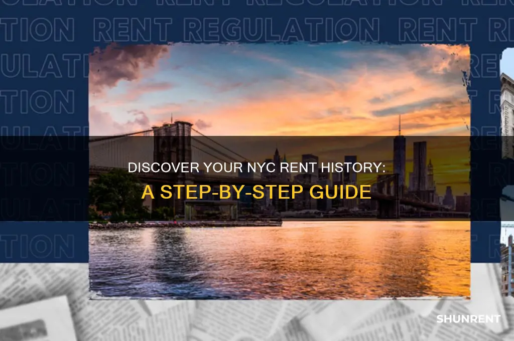how to find your rent history in nyc