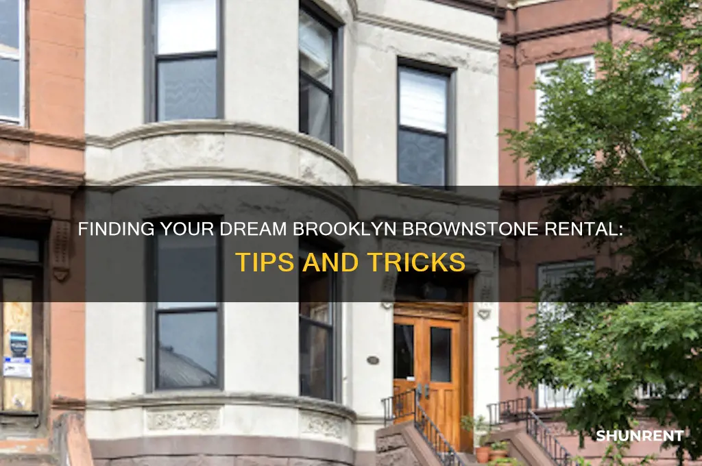 how to fine a brooklyn brownstone to rent