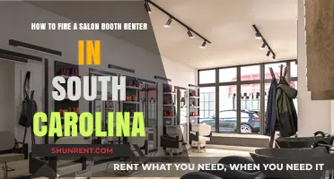 Firing a Salon Booth Renter in South Carolina: A Step-by-Step Guide
