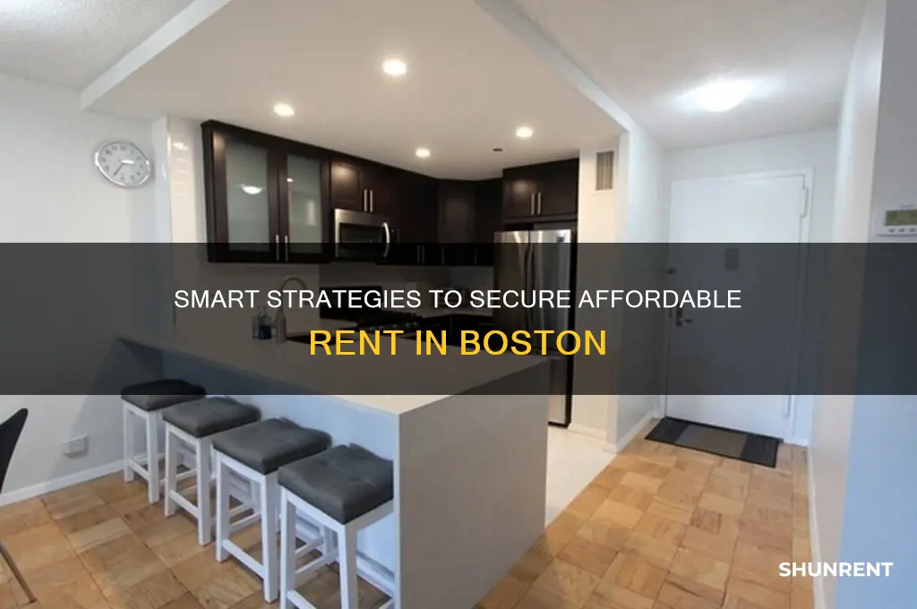 how to fnid cheap rent in boston