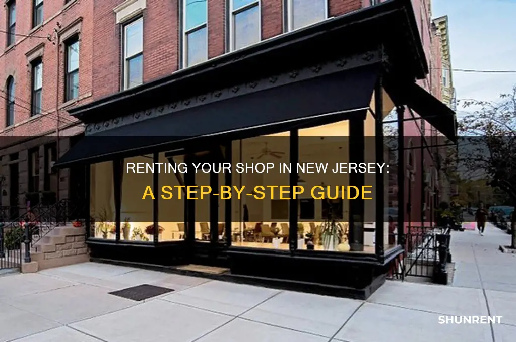 how to give a shop on rent in new jersey