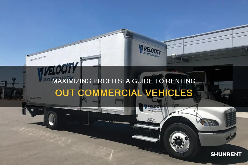 how to give commercial vehicle on rent