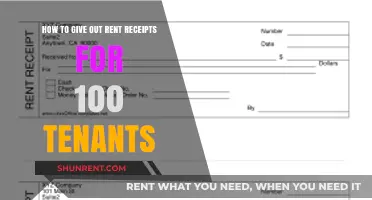 Efficiently Managing Rent Receipts for 100 Tenants: A Step-by-Step Guide