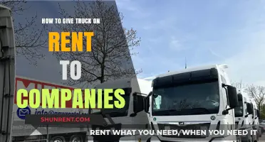 Renting Your Truck to Companies: A Profitable Business Guide