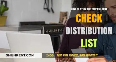 Unlock Federal Rent Assistance: Join the Distribution List Today