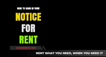 How to Professionally Hand in Your Notice for Rent: A Guide