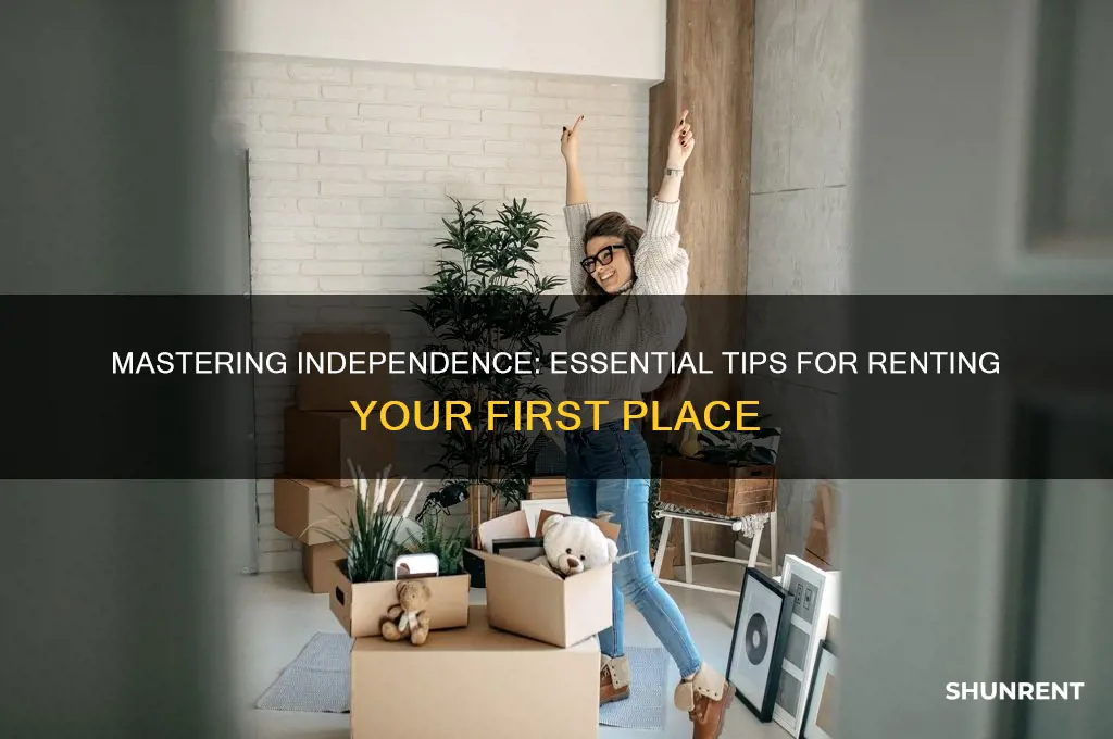 how to handle renting your own place