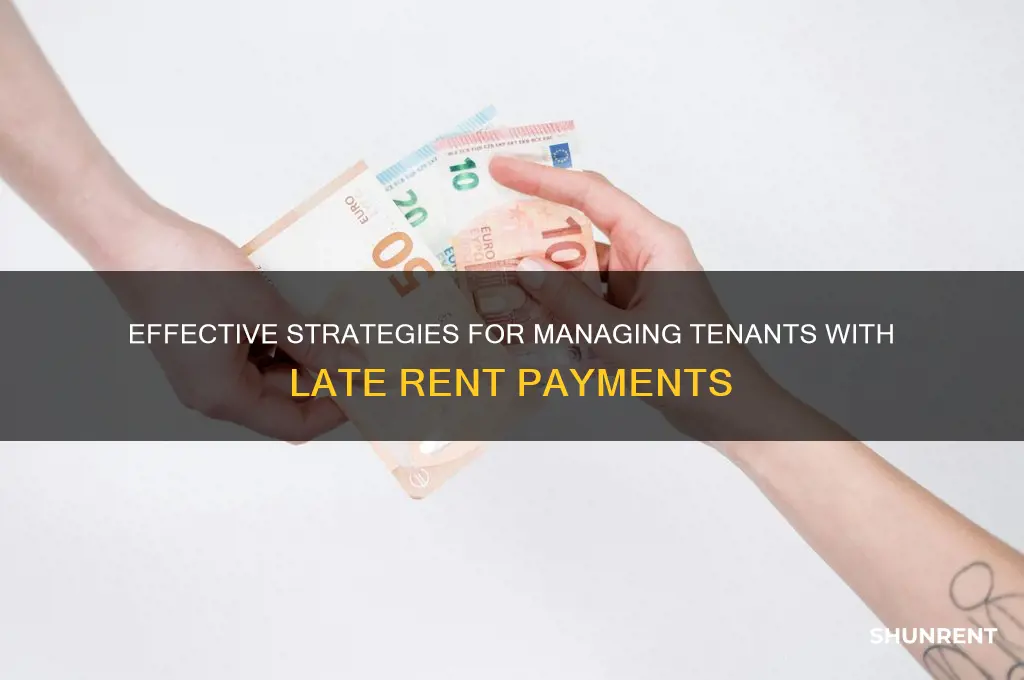how to handle tenants who are late on rent