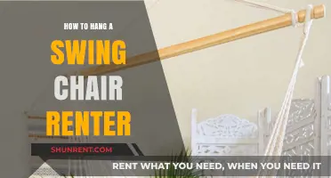 Easy Steps to Hang a Swing Chair for Renters: A Guide
