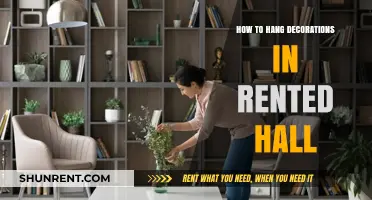 Creative Hanging Tips for Decorating Rented Halls Without Damage