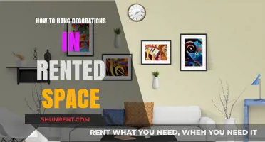 Creative, Damage-Free Ways to Hang Decorations in Your Rented Home