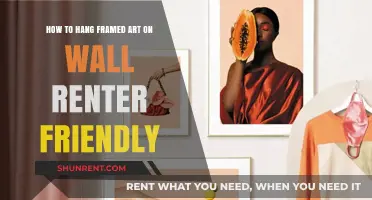 Renter-Friendly Tips for Hanging Framed Art Without Damaging Walls