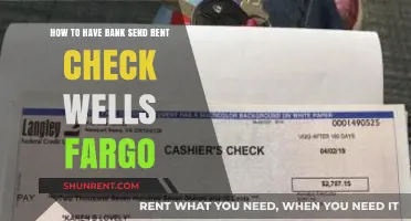 How to Set Up Wells Fargo to Mail Your Rent Check