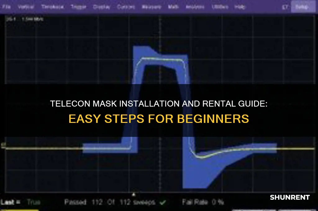 how to install and rent telecon mask