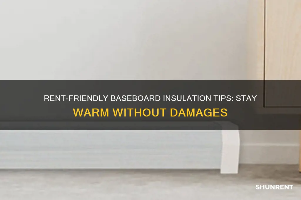 how to insulate baseboards if you