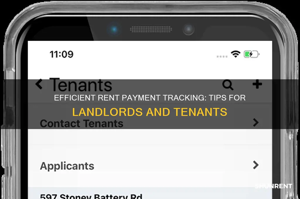 how to keep record of rent payments