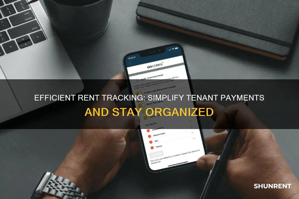 how to keep track of tenants rent