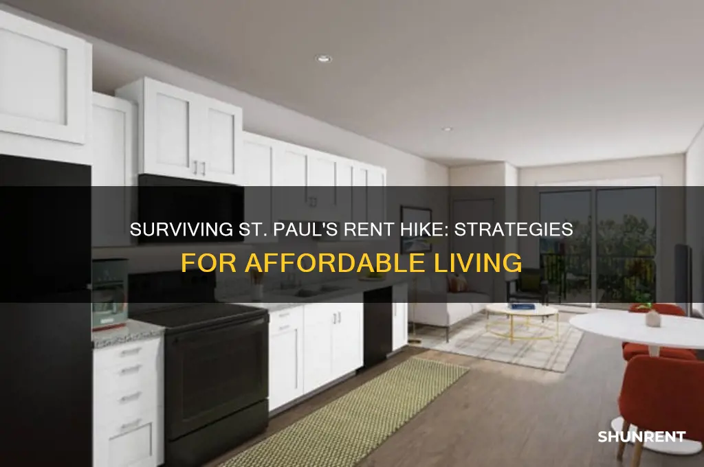 how to keep up with rising rent st paul mn
