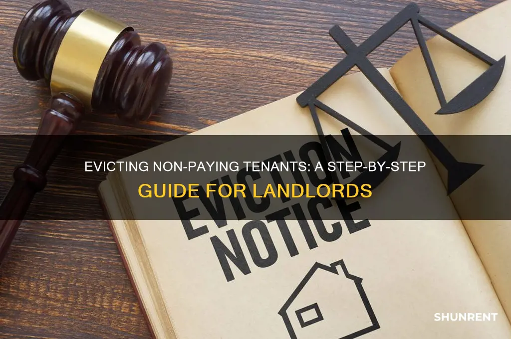 how to kick a renter out for non rent payment