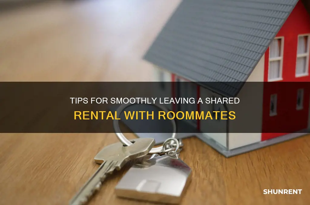 how to leave a rent with 2 other people