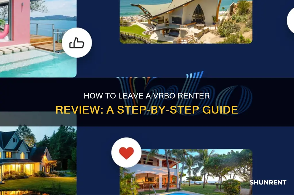 how to leave a review of renter on vrbo