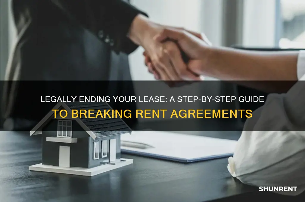 how to legally break a rent lease