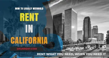 Legal Steps to Withhold Rent in California: A Tenant's Guide