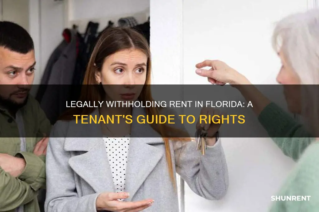 how to legally withhold rent in florida