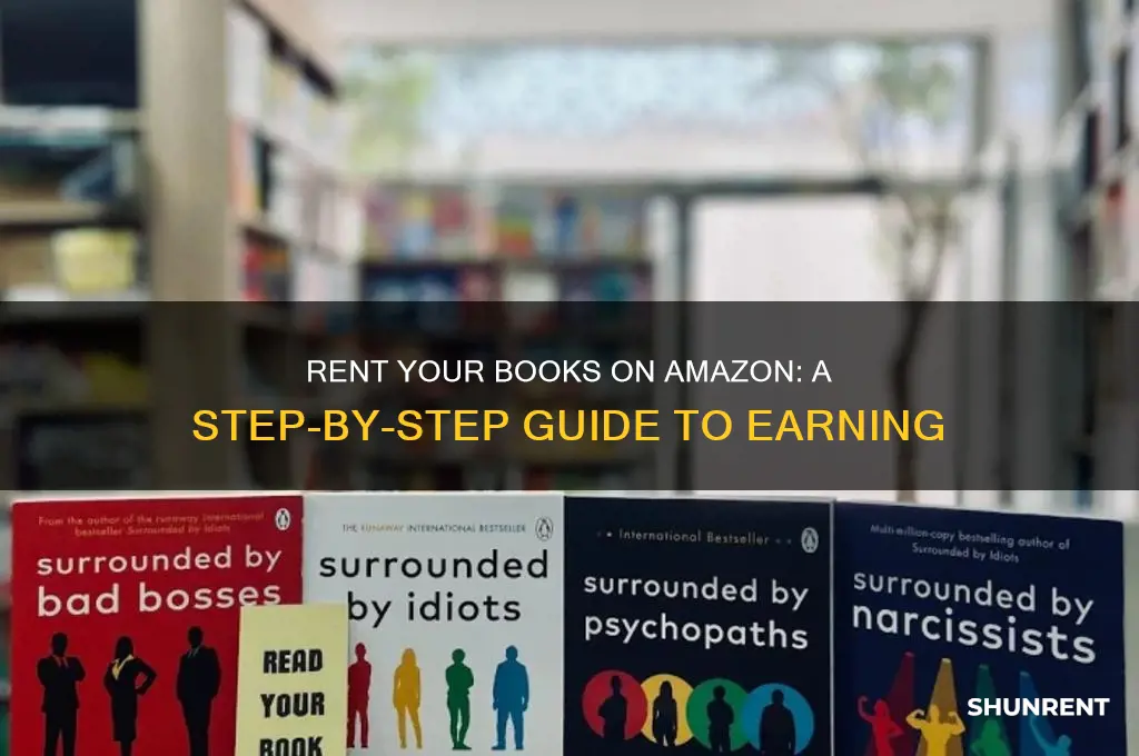how to letting other rent my book on amazon