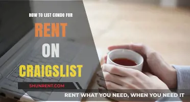 List Your Condo on Craigslist: A Step-by-Step Rental Guide