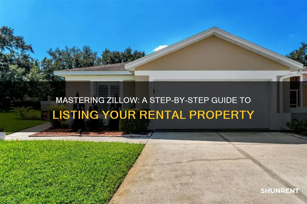 how to list for rent in zilow