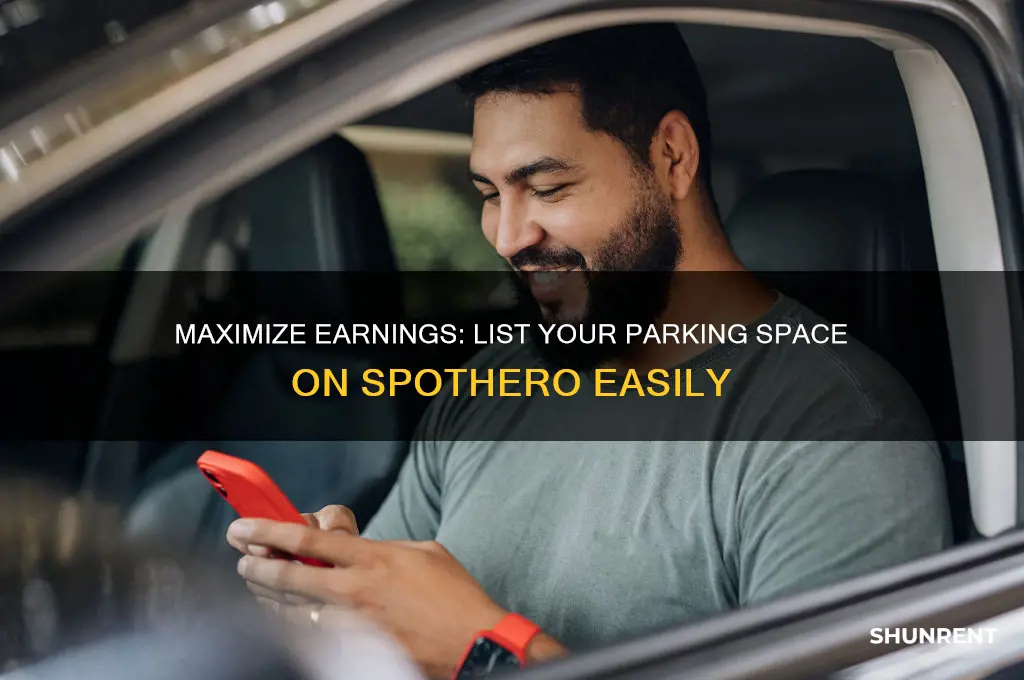 how to list parking for rent on spot hero
