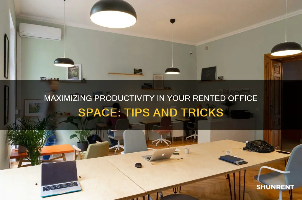 how to live in rented office space