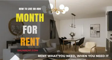 Smart Strategies for Affordable Living: Surviving on $400 Monthly Rent