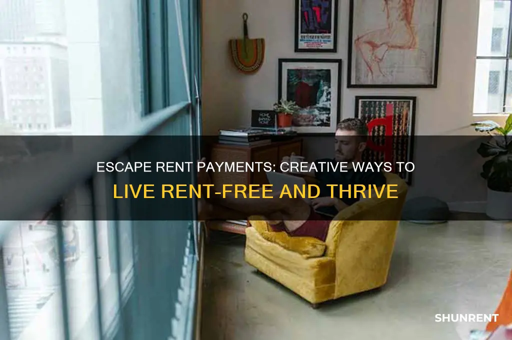 how to live out of the rent