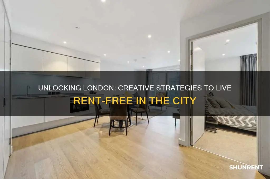 how to live rent free in london