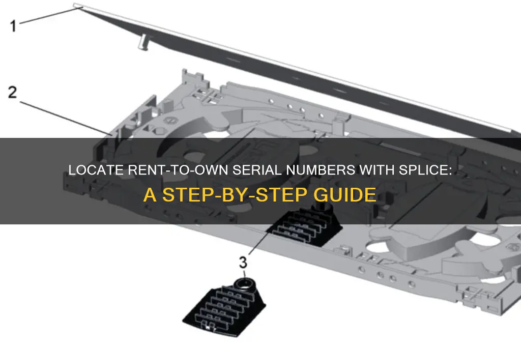 how to located rent to own serial number splice