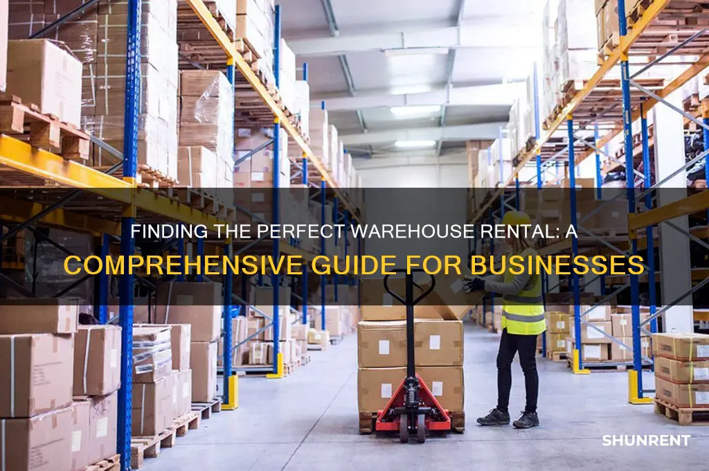 how to look for a warehouse to rent