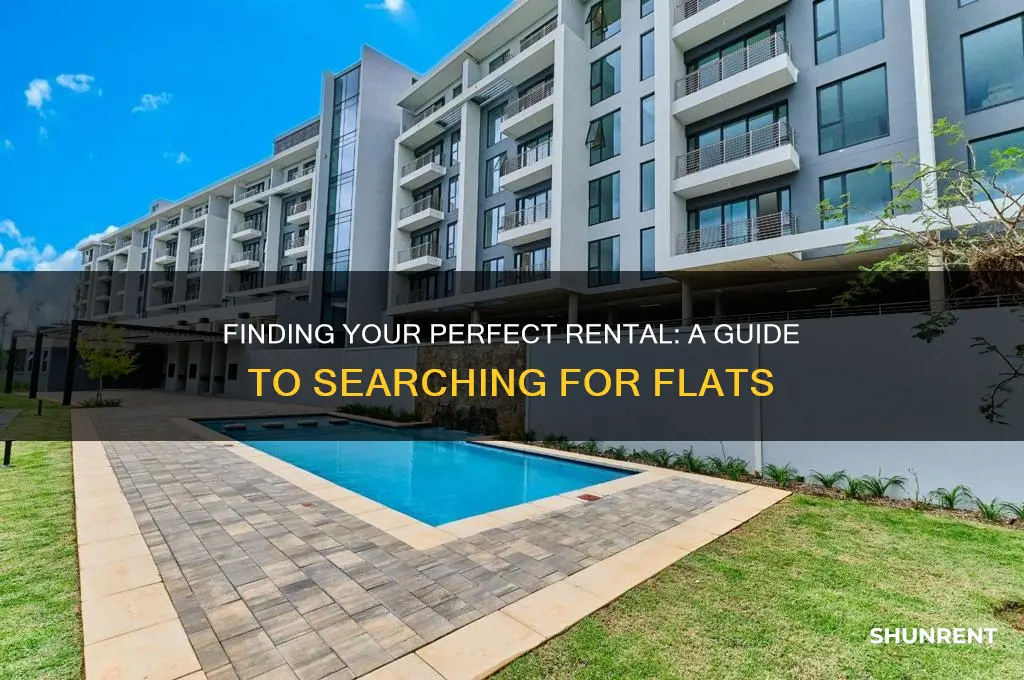 how to look for flats for rent