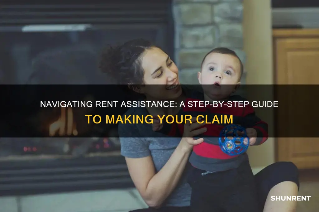 how to make a claim for rent assistance