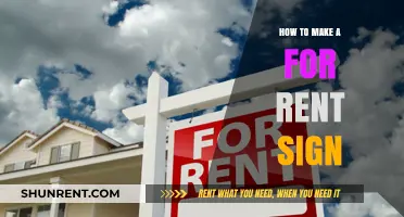 DIY For Rent Sign: Easy Steps to Create an Eye-Catching Display