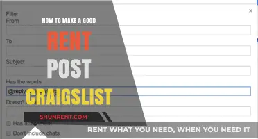 Crafting Effective Craigslist Rental Ads: Tips for Attracting Quality Tenants