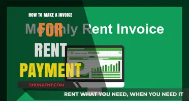 Simple Steps to Create a Professional Rent Payment Invoice