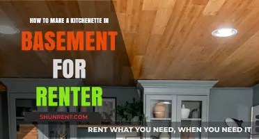 Creating a Basement Kitchenette: A Renter-Friendly DIY Guide