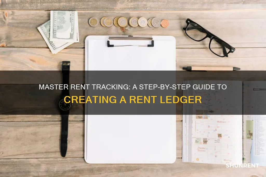 how to make a ledger for rent