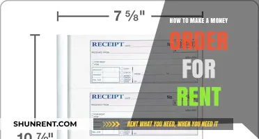 Making Money Orders for Rent Payments